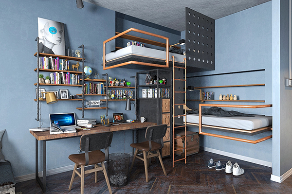 工業(yè)風(fēng)適合廠房宿舍裝修嗎？來(lái)看裝修公