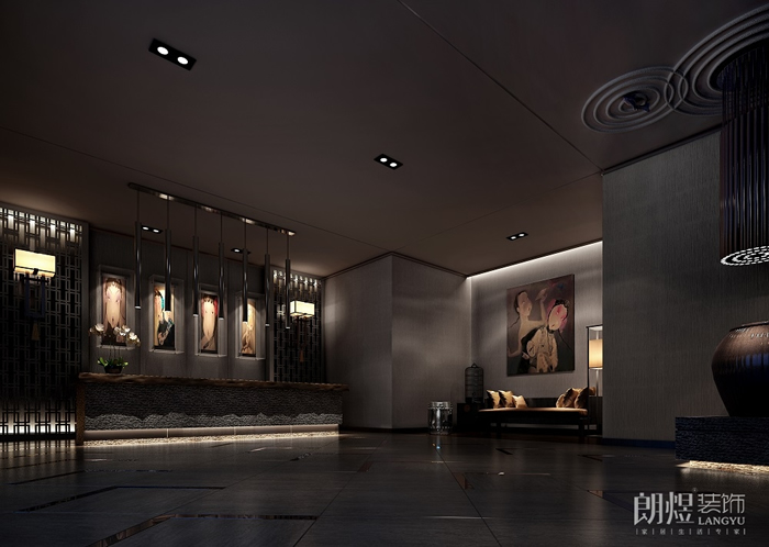 中式養(yǎng)生會所裝修效果圖