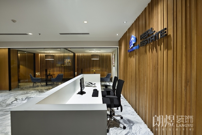 帕隆吉房地產(chǎn)辦公室-前臺內(nèi)側(cè)效果圖