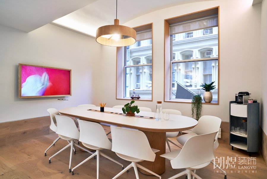 中小型會(huì)議室布置效果圖