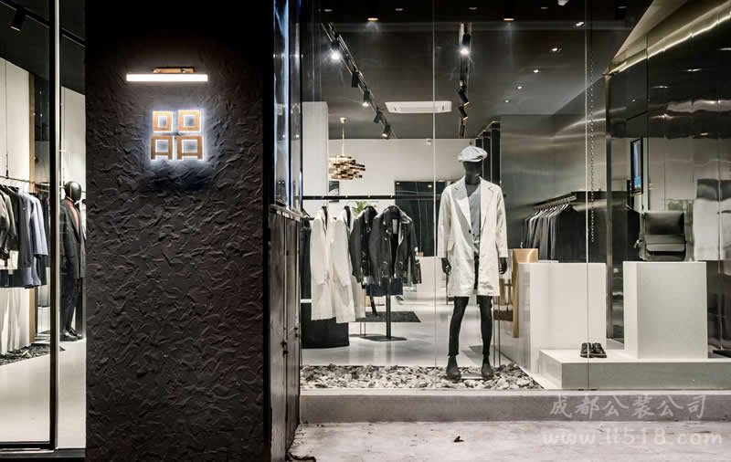 男裝店鋪門(mén)面設(shè)計(jì)