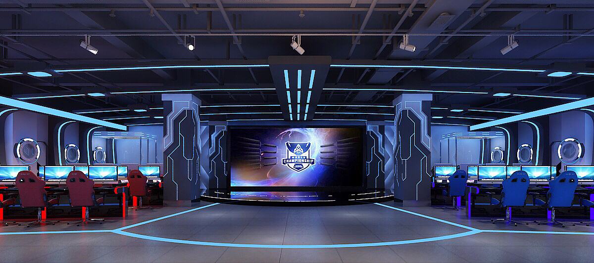 如何提升網(wǎng)咖裝修檔次？網(wǎng)咖設(shè)計效果圖欣賞