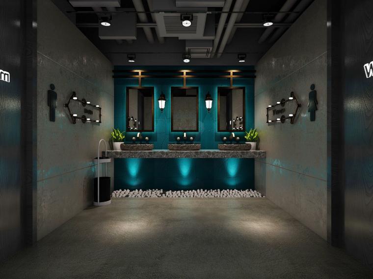 網(wǎng)咖衛(wèi)生間裝修設(shè)計(jì)效果圖