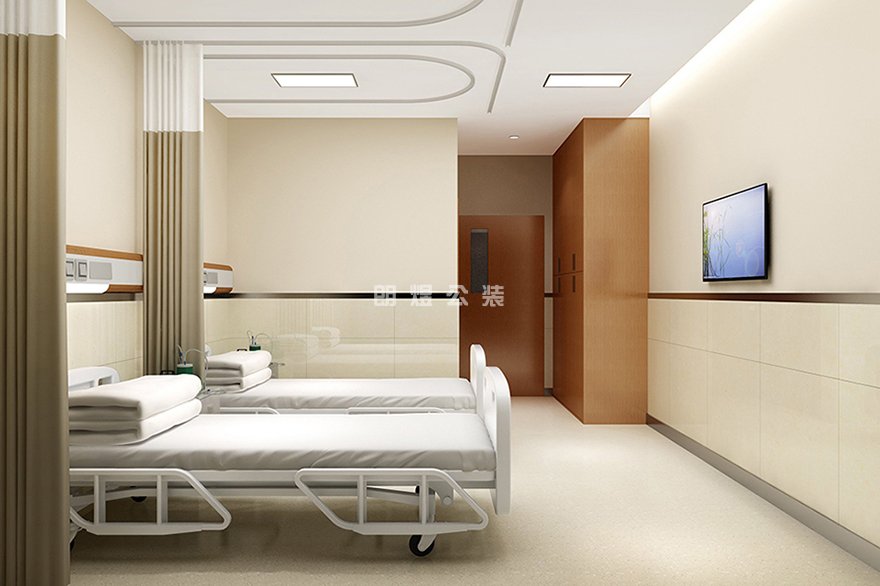 社區(qū)醫(yī)院病房室設(shè)計(jì)效果圖