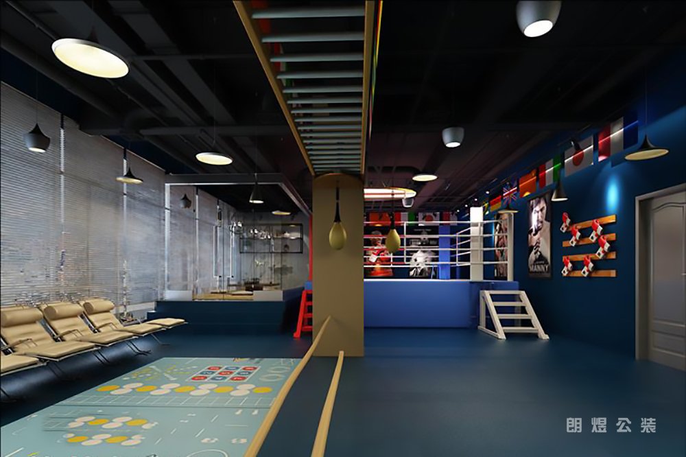 最新跆拳道館裝修效果圖
