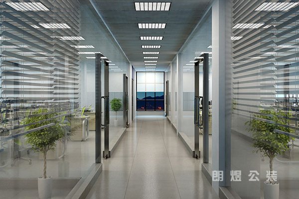 辦公室裝修玻璃隔斷挑選方法以及安裝注意事項