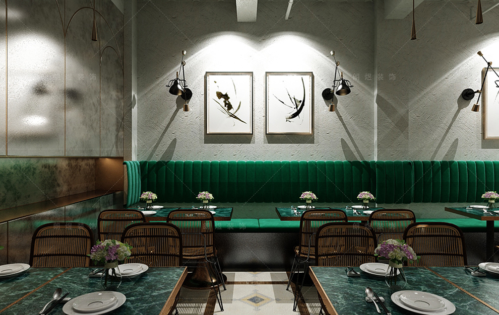 時尚小型網(wǎng)紅酒吧裝修效果圖