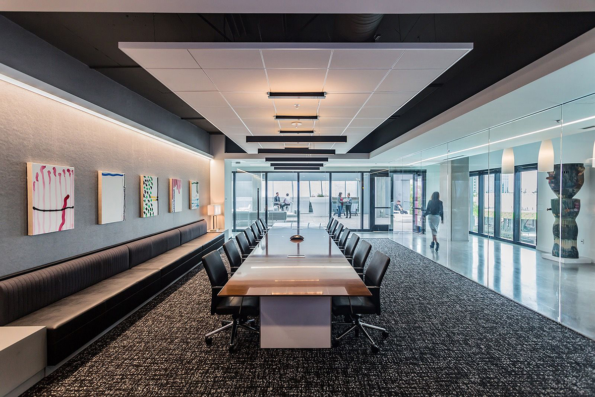 1000平寫字間辦公室裝修設(shè)計圖