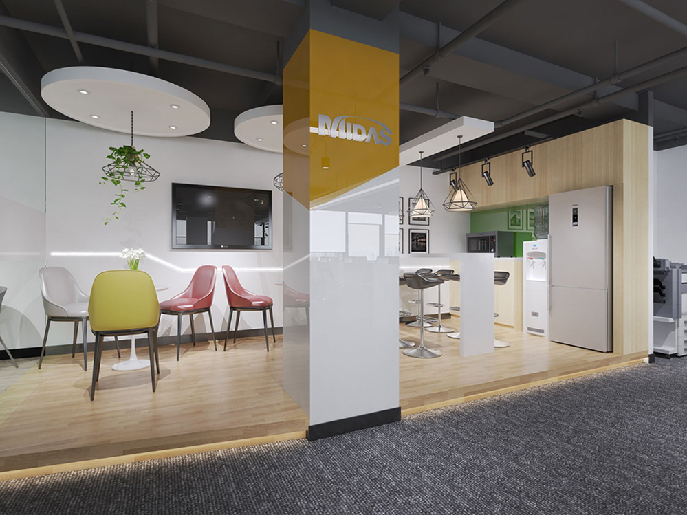 洽談區(qū)設(shè)計效果圖