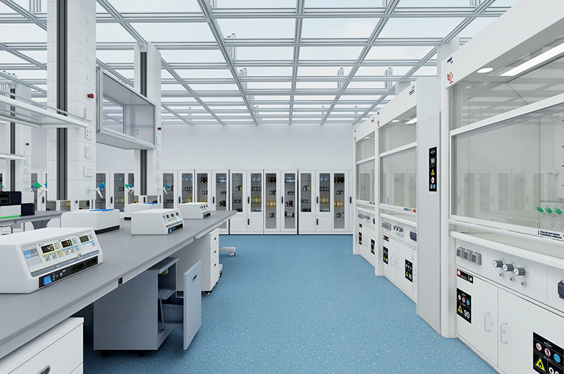 廠區(qū)實驗室裝修效果圖