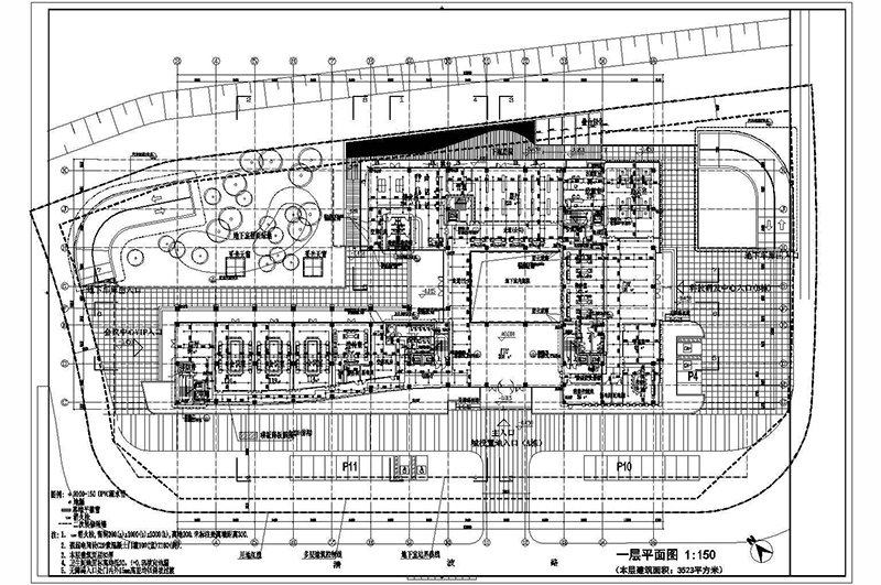 辦公樓裝修平面消防設(shè)計(jì)施工圖