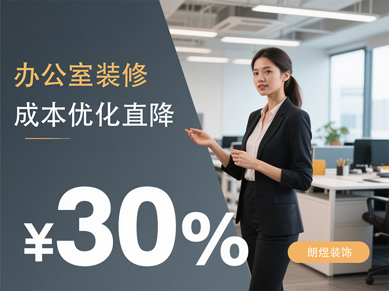 4大核心技法讓您的辦公室裝修成本直降30%！